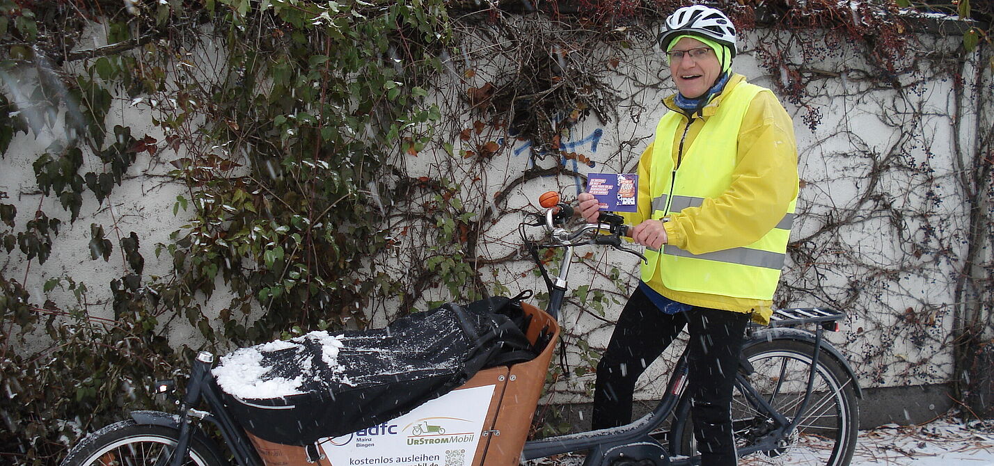 Radfahren im Winter macht Spaß - mit dem richtigen Verhalten.