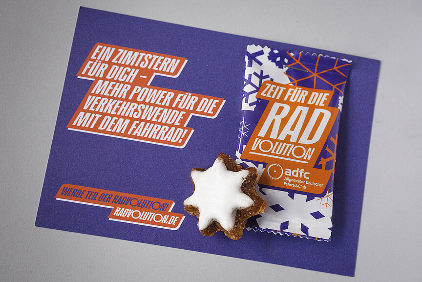 2023-12-06_ADFC-Nikolausaktion.jpg Zimtsterne für Fahrradfahrende - Wir bedanken uns bei ganzjährig Radelnden