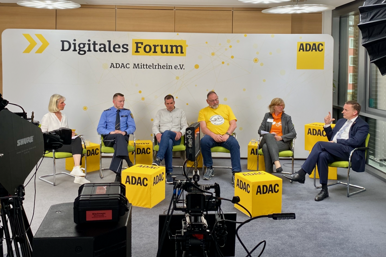 Digitales Forum des ADAC Mittelrhein: Fahrrad, e-Bike & Lastenrad: Verkehrsmittel der Zukunft
