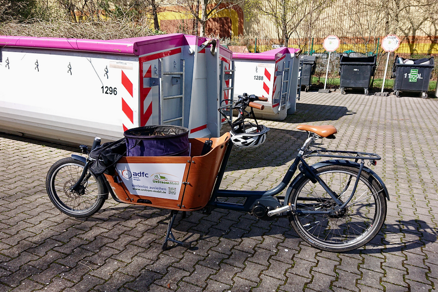 Grünschnitttransporter Unser HaMü-Carrier als Grünschnitttransporter